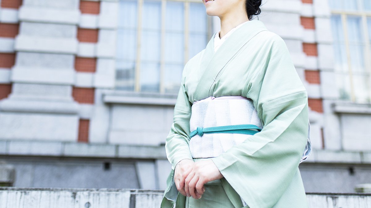紬着物 袷 はなゆうき 京都ゑり正 絹100% 美品 - 着物