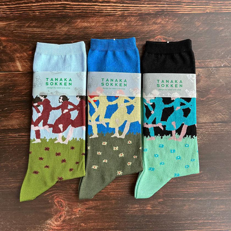 【靴下】GARA SOCKS (RANRAN) | 靴下 | TANAKA SOKKEN