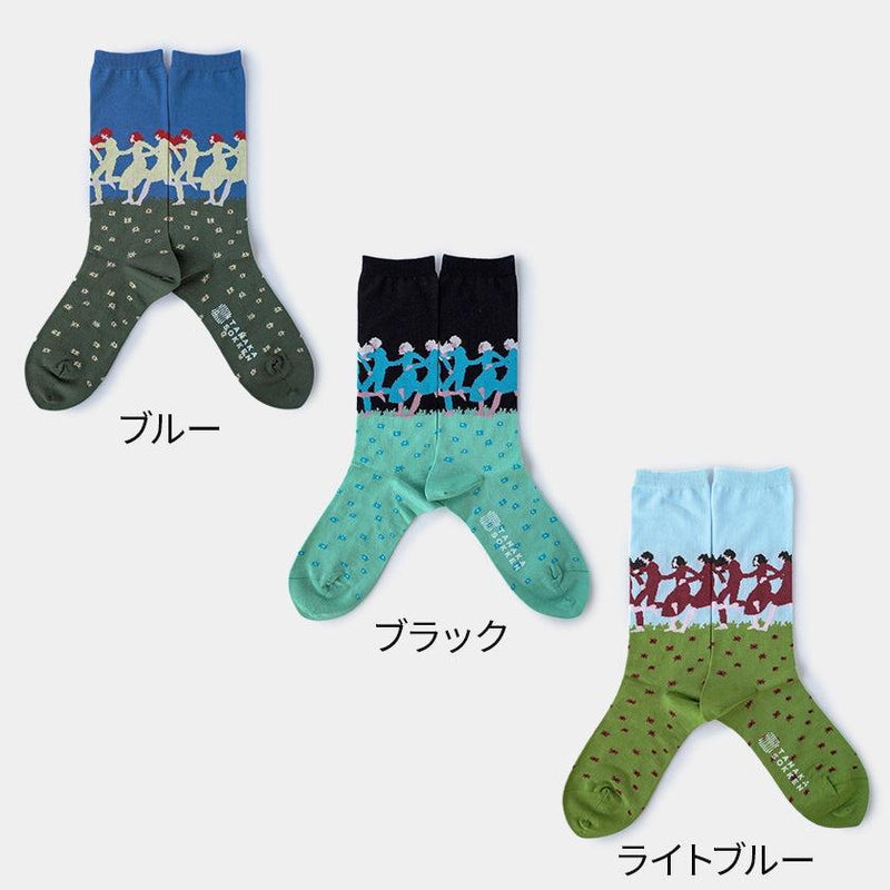 【靴下】GARA SOCKS (RANRAN) | 靴下 | TANAKA SOKKEN